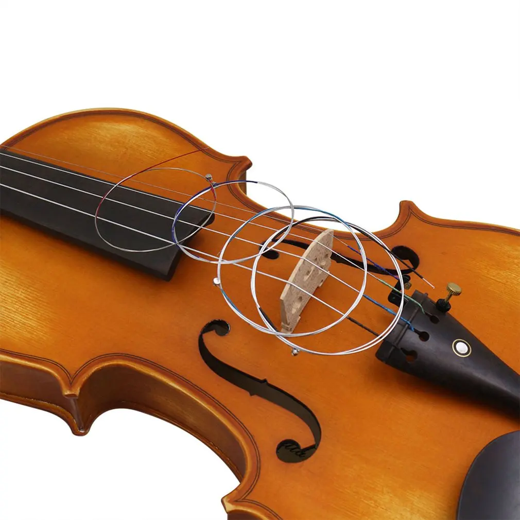 

Violin String V68 1 set Violin Strings 4 Pieces E A D G for 1/8 1/4 1/2 3/4 4/4 Common Size Stringed Instruments Accessorie