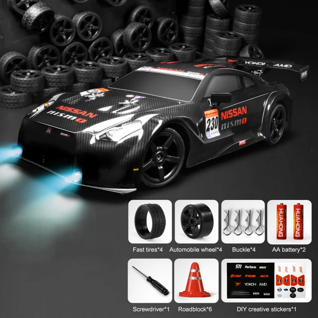 1:16 carro de controle remoto modelo r/c drift carro brinquedo simulação  quatro rodas para o jogo veículo carro de corrida presente crianças  dropshipping - AliExpress