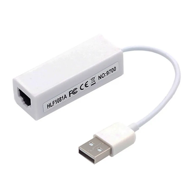 Внешний USB проводной Ethernet сетевой адаптер USB в Ethernet RJ45 Lan с CD для ПК ноутбука