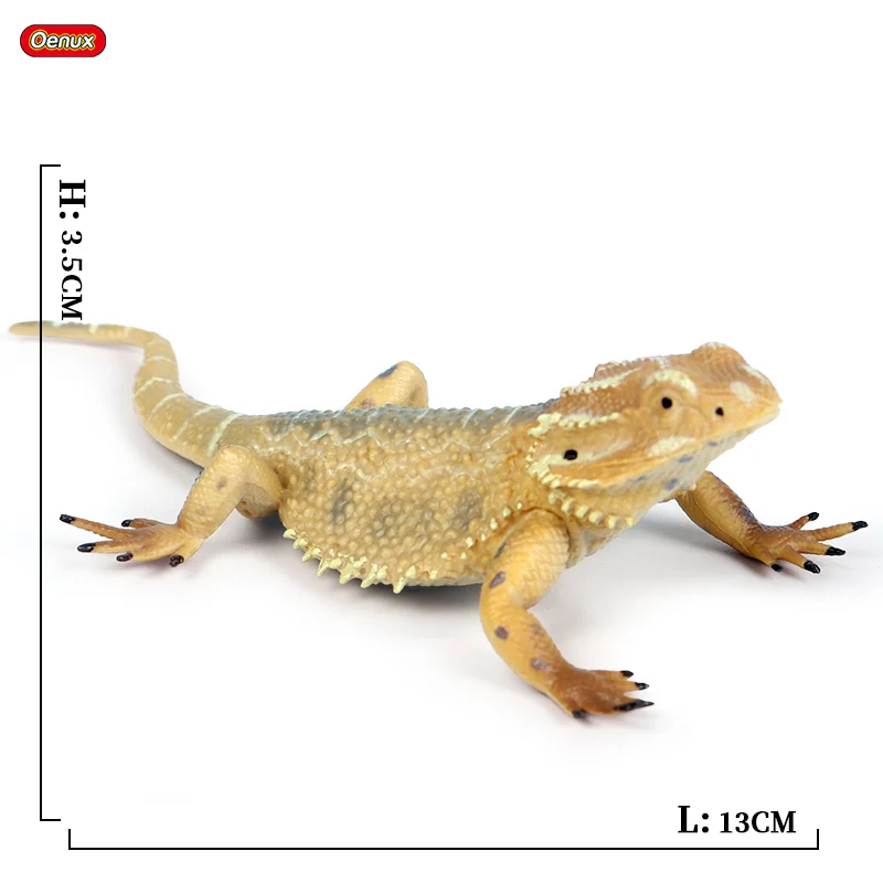 Lizard Oenux оригинальная модель животных Хамелеон ящерица Скорпион сороконожка дикая экшн-фигурки животных украшение дома и сада Миниатюрная игрушка - Цвет: Lizard