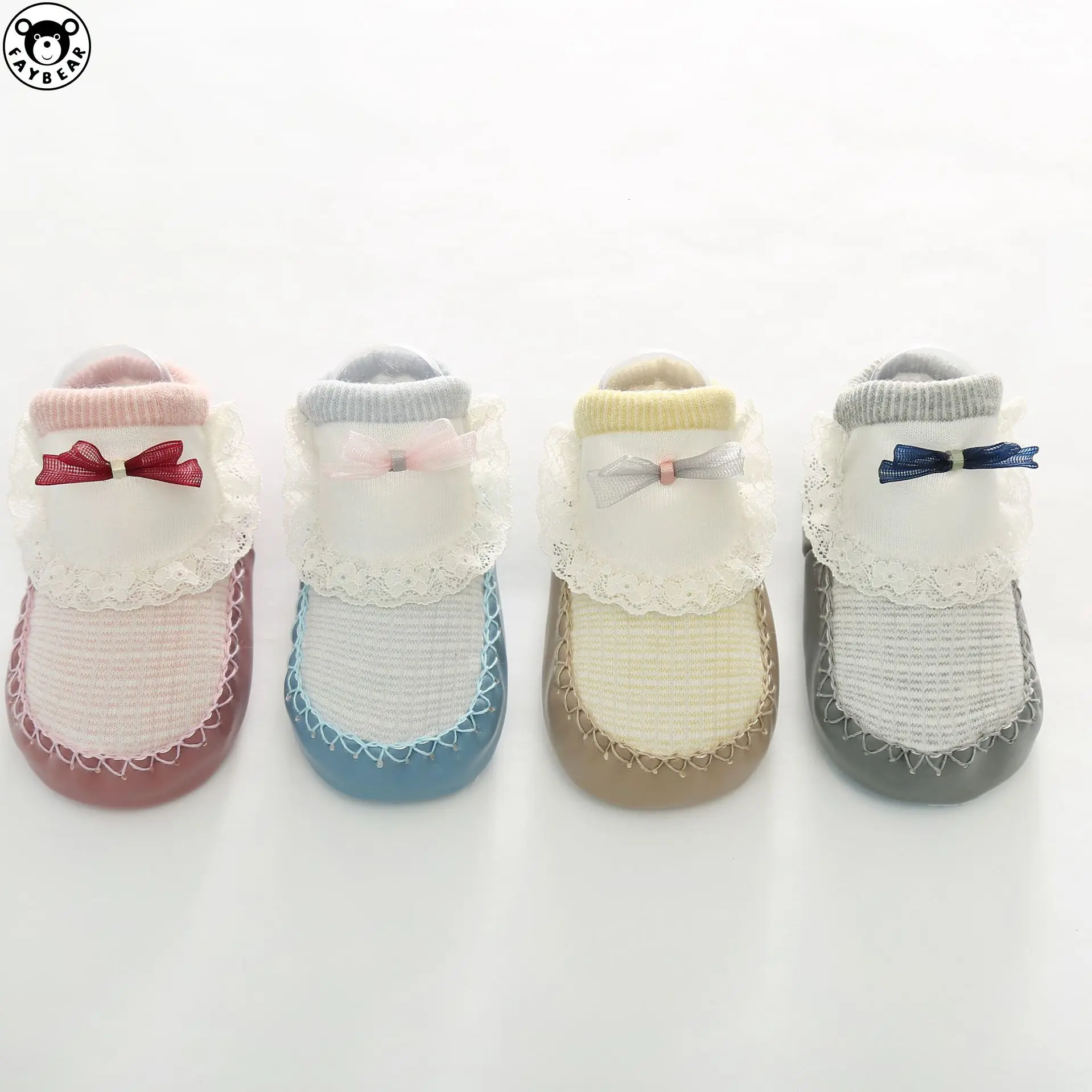 

Cotton Chicago Children Socks Xia Bokuan Lace Short Canister Baby Shoes And Socks Lace Bow Relent Baby Socks