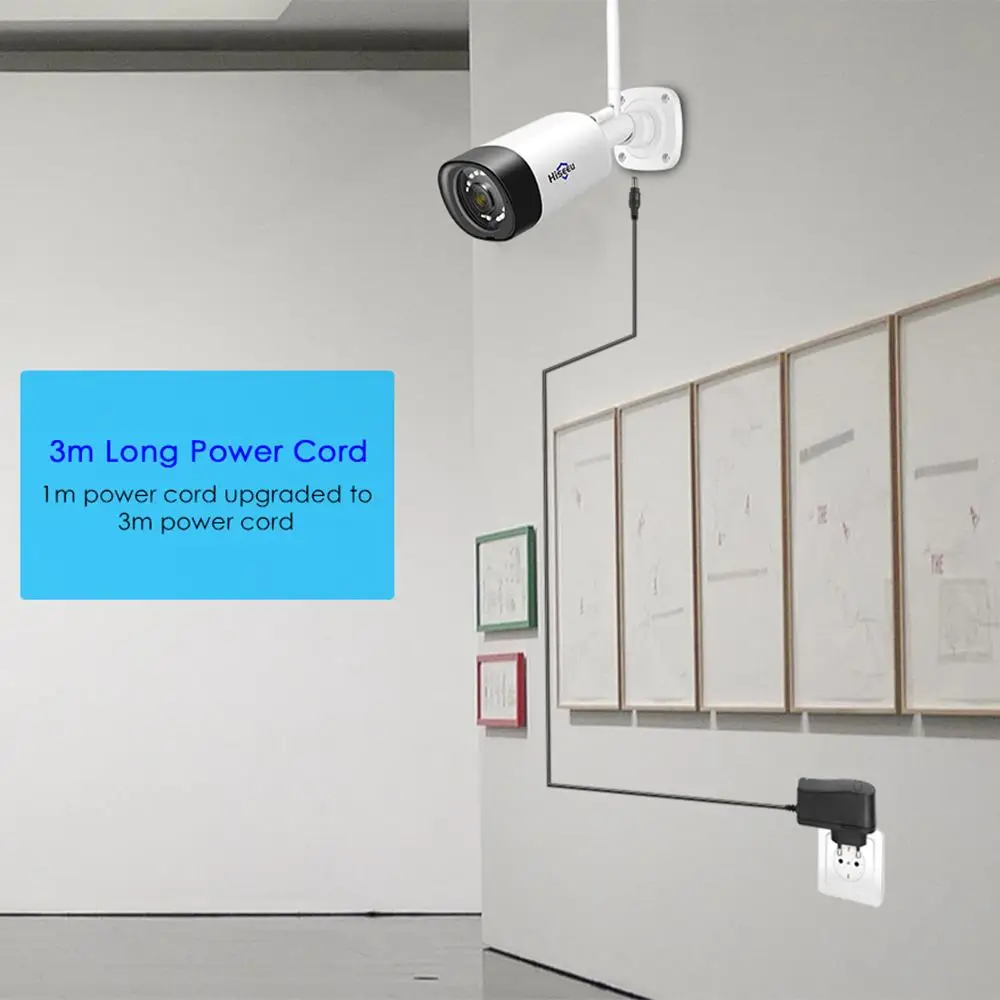 8HB312 H.265 2MP 8CH Wireless Audio Records CCTV Security Outdoor IP Camera System POE NVR Kit Waterproof Video Surveillance Set