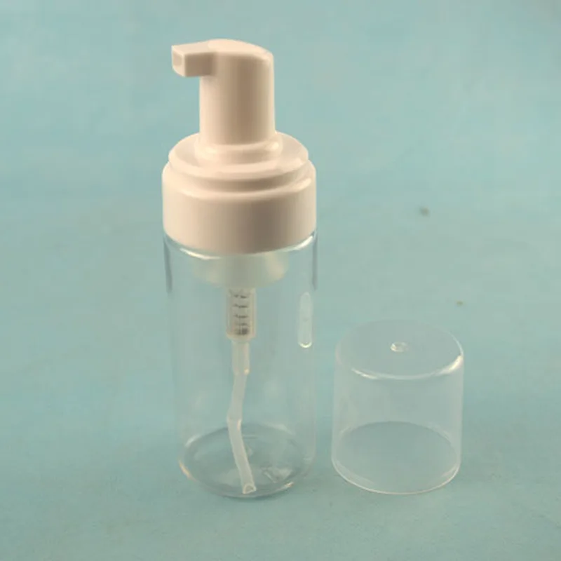 Новинка прозрачный пенообразующий флакон 50 мл насос для мыла муссов бутылки