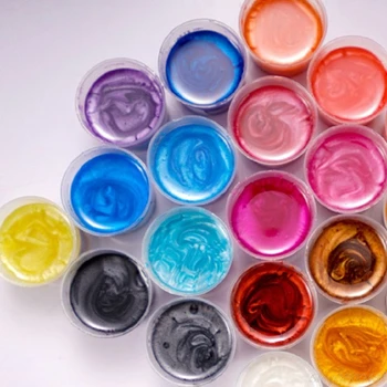 

10 Pcs/set DIY Handmade Soap Color Pearlescent Powder Mica Jewelry Crafts Making Filled Epoxy Pigment S29 20 dropshipping