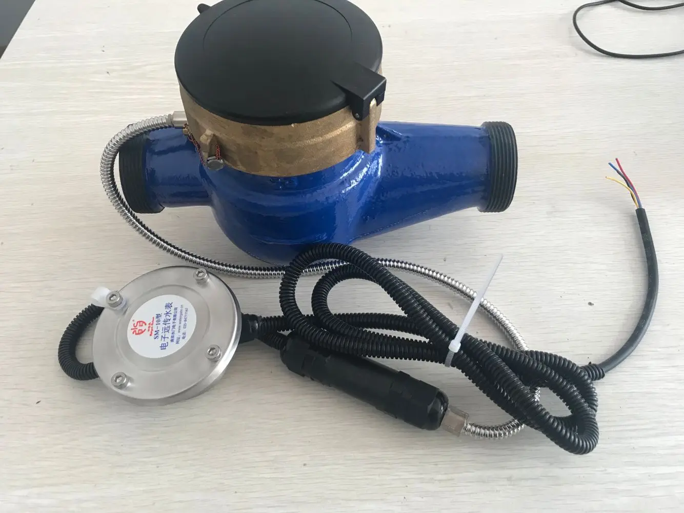 

DN32 электронный дистанционный счетчик воды RS485 Modbus/188 протокол водонепроницаемый Ip68 Импульсный счетчик