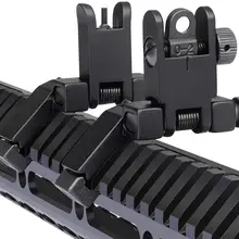 Охотничья винтовка Ar15 прицелы 45 градусов Смещение флип-вид низкий профиль Быстрый переход передние прицелы