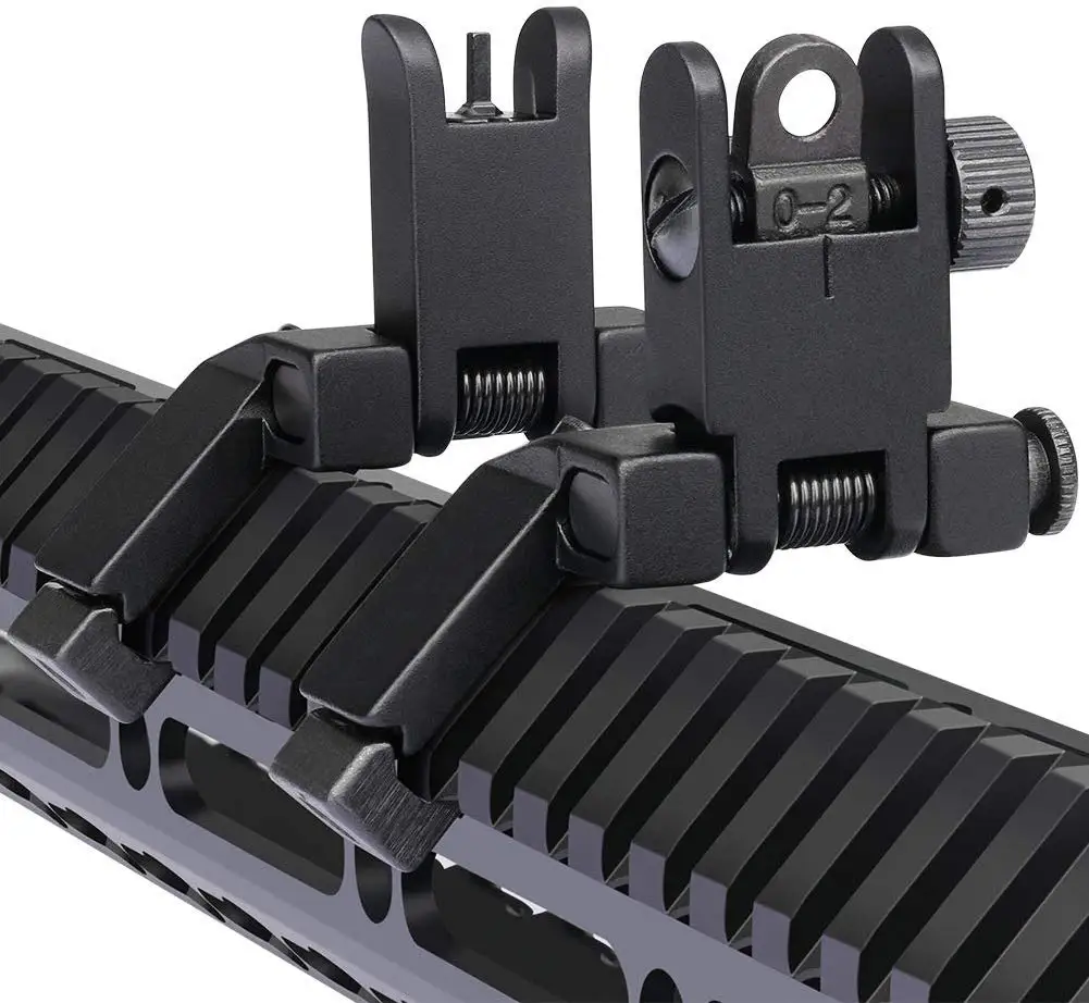 Hunting Rifle Ar15 Scope Mounts 45 Degree Offset Flip Up Sight Low