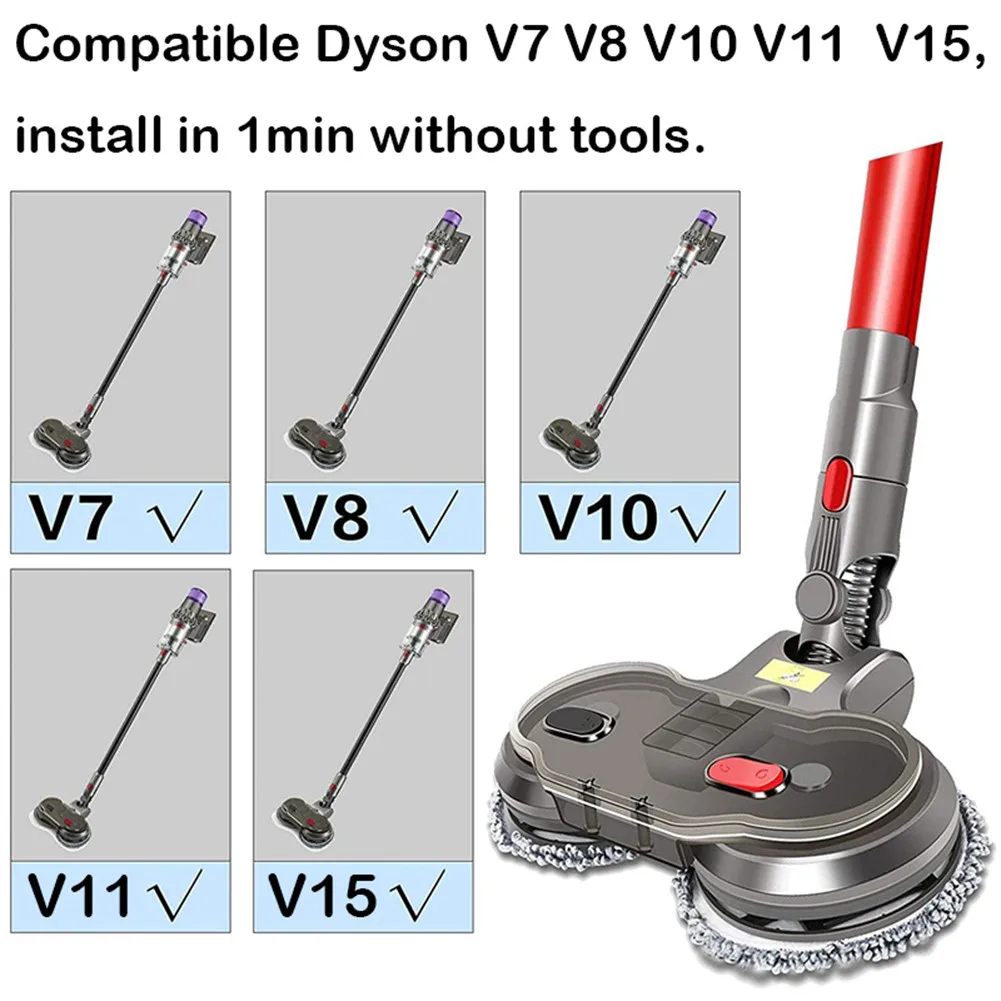Electric Mop Head Attachment For Dyson 