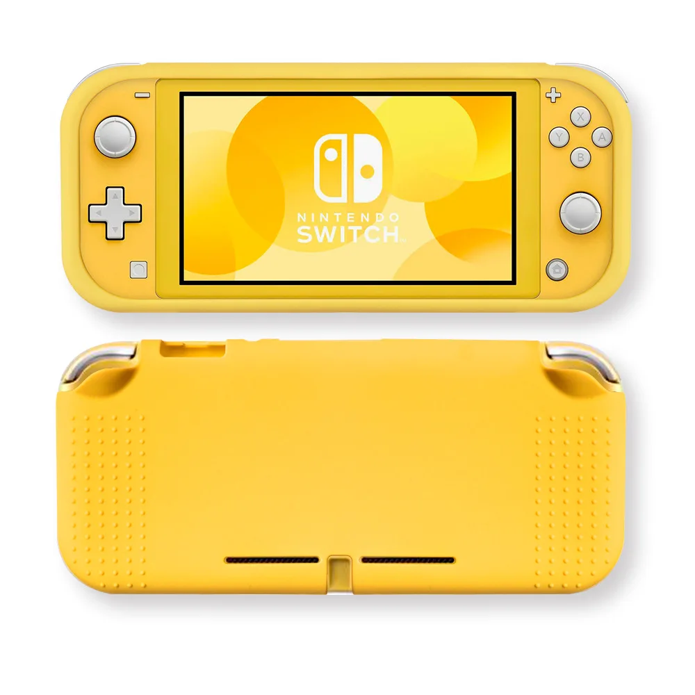 Противоскользящий мягкий силиконовый защитный чехол для консоли nintendo Switch Lite, половина упаковки, чехол для nintendo Switch Lite, аксессуары