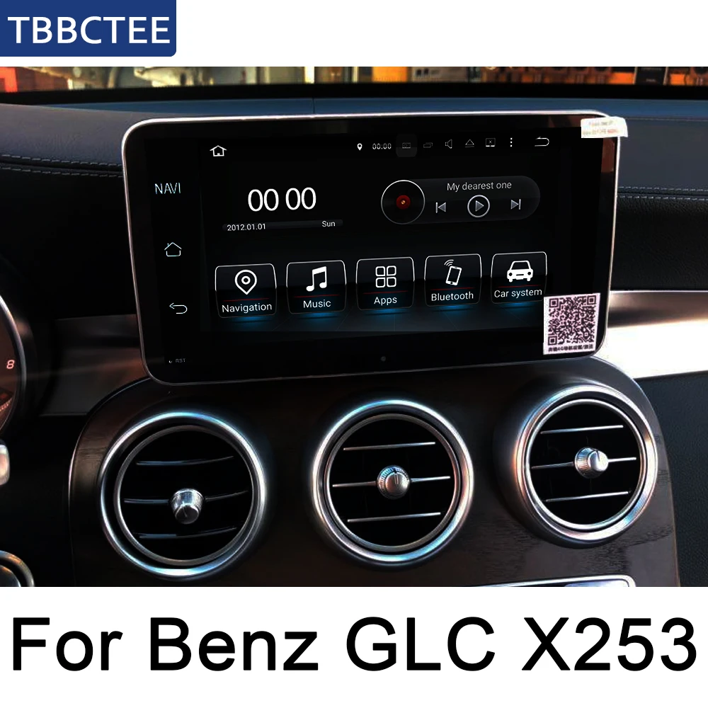 Автомобильный радиоприемник для Mercedes Benz GLC Class X253 2015 2019 NTG Android GPS мультимедийный