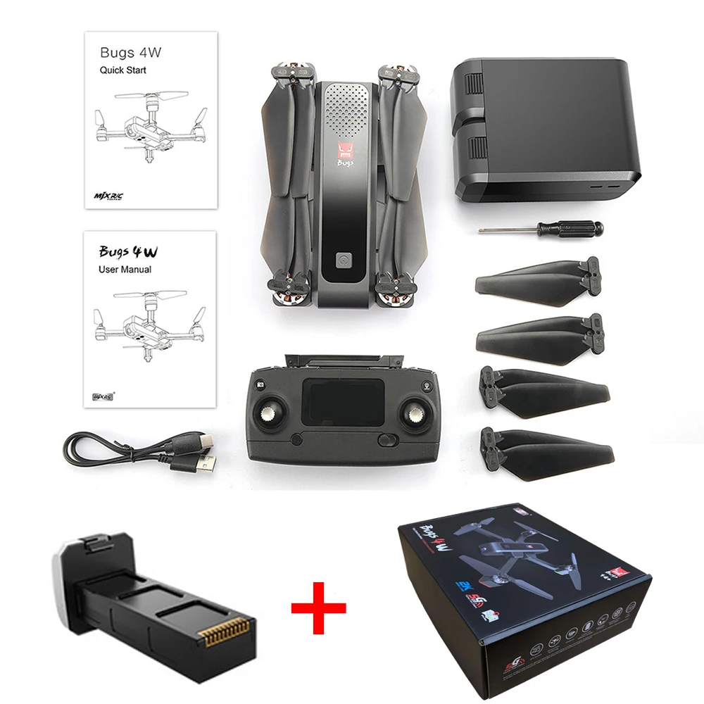 Складной Дрон B4W 5G gps бесщеточный wifi FPV 2K HD камера защита 1,6 мм 25 минут оптический поток USB регулируемый RC Квадрокоптер