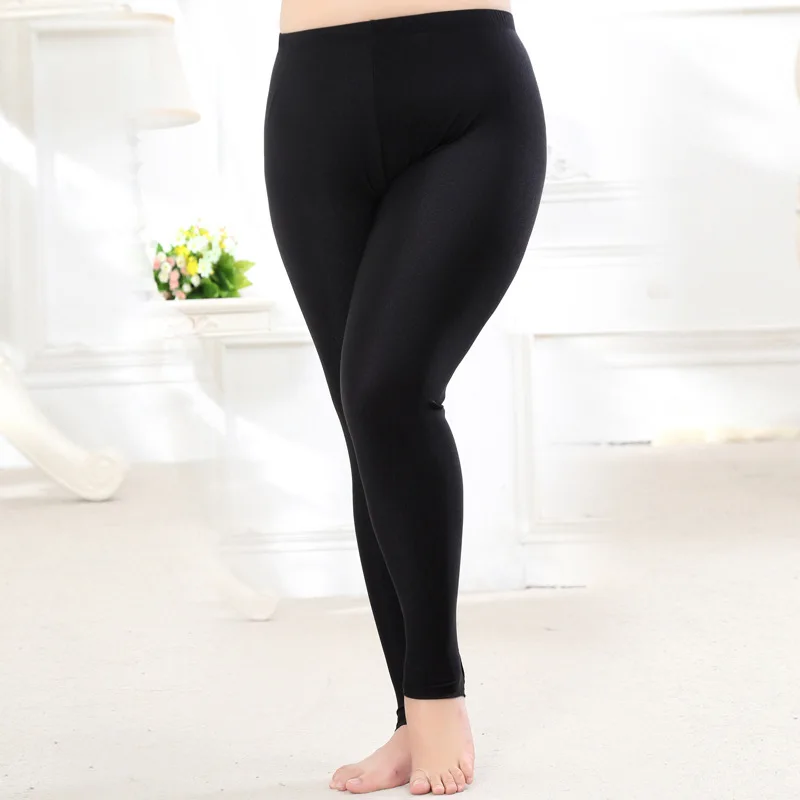 

Seamless Plus Size High Waist Shaping Black Leggings for Women Fitness Push Up Leggings Stepping on Feet Leggins Mujer 2019 -81