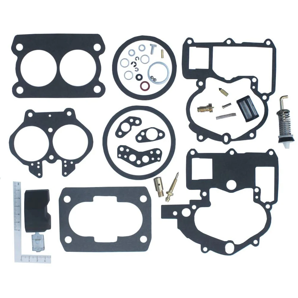 Barril com Flutuador de Alta Kit de Reconstrução do Carburador para Mercruiser Marinho Qualidade Prático Ideal 3302-804844002 2 7 Cheap Juntas de admissão