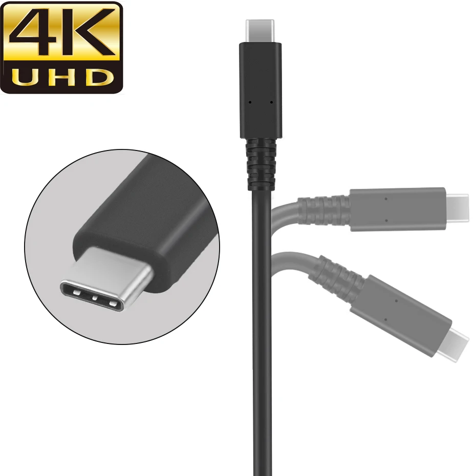 Кабель для быстрой зарядки 4K USB 3 1 Тип C к C|pro cable|cable for macbookcable macbook pro |