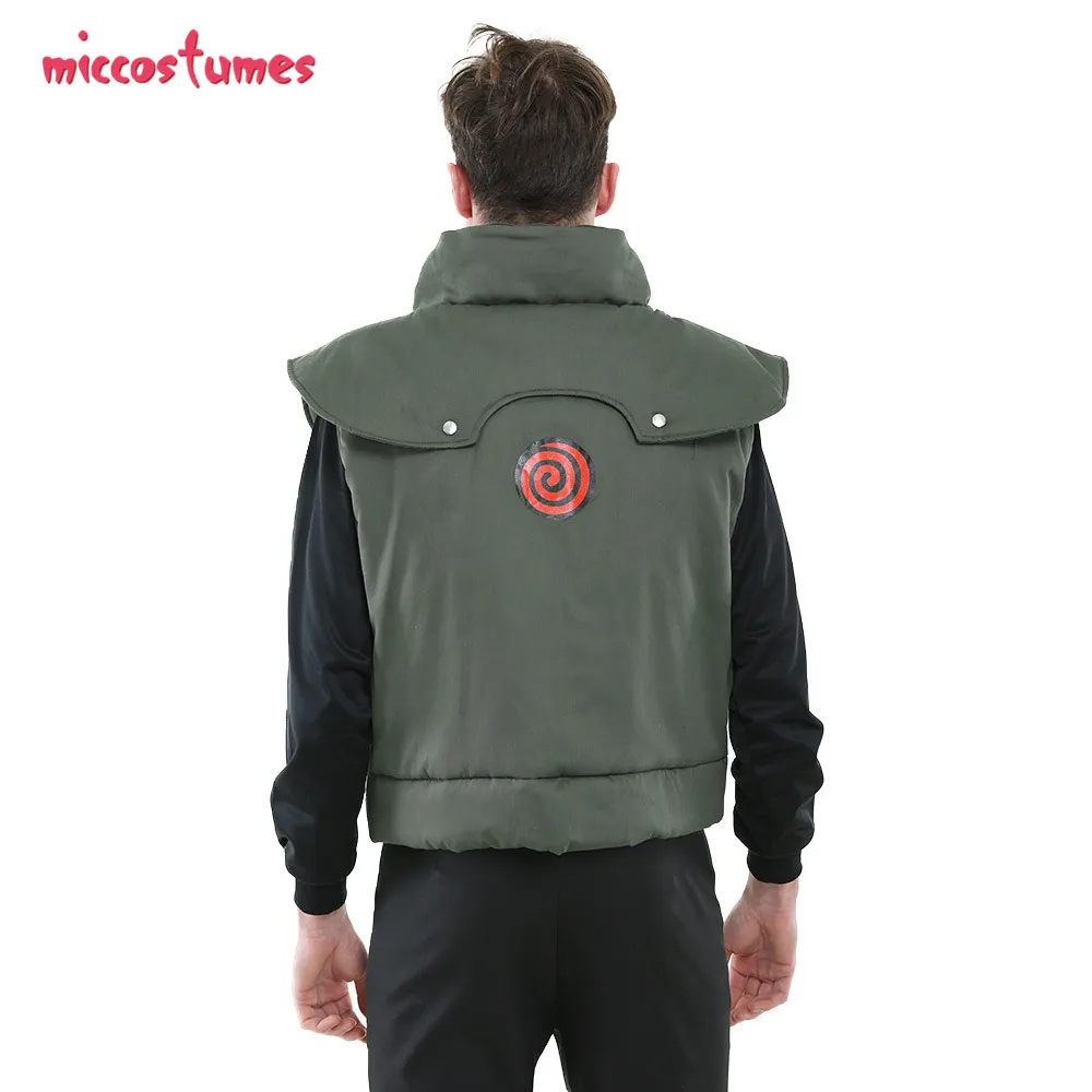 Naruto Cosplay Costume Kakashi Hatake Konoha Jounin Vest AnimeBee
