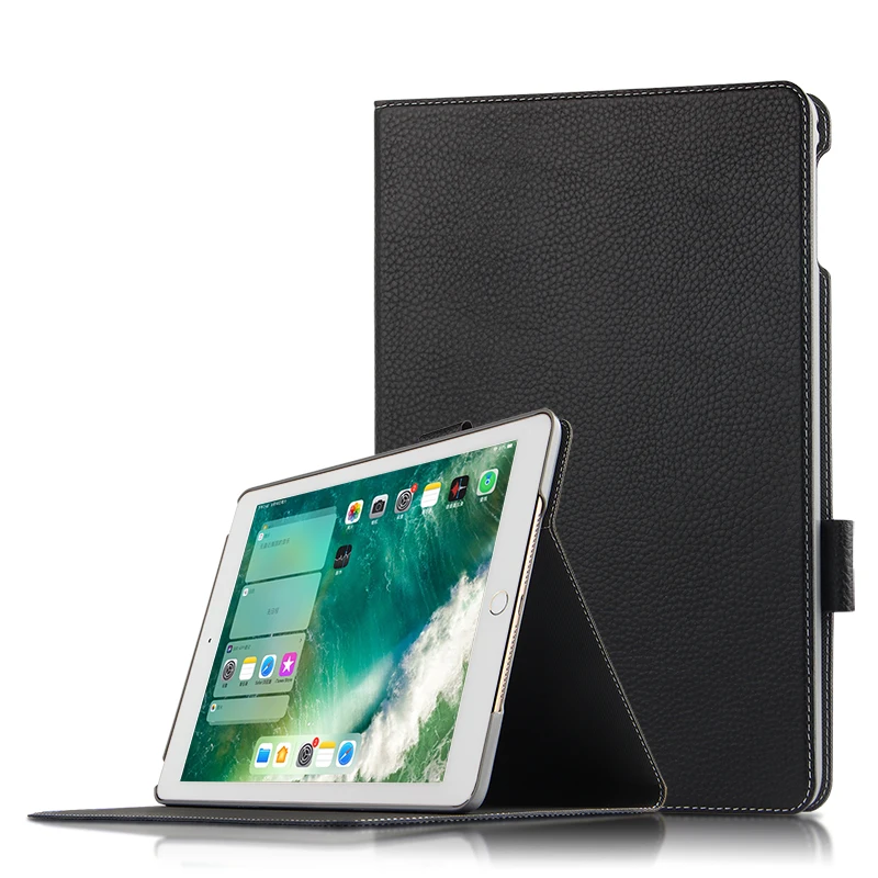 Чехол из воловьей кожи для iPad 9 7 (новинка 2018) защитный чехол натуральной Apple дюйма