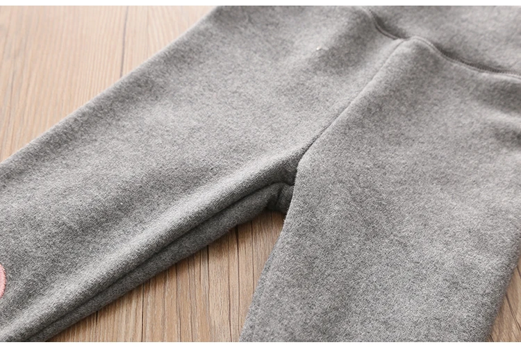 Леггинсы для маленьких девочек коллекция года, зимняя одежда для маленьких девочек Теплые плотные штаны для малышей возрастом 2, 3, 4, 5, 6 лет штаны для малышей бархатные леггинсы для девочек