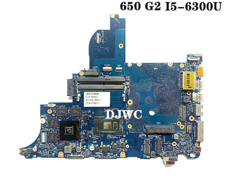 840712-601 840712-001 840712-501 For HP ProBook 650 G2 Laptop motherboard SR2F0 I5-6300U CPU 6050A2723701-MB-A02 | Компьютеры и офис