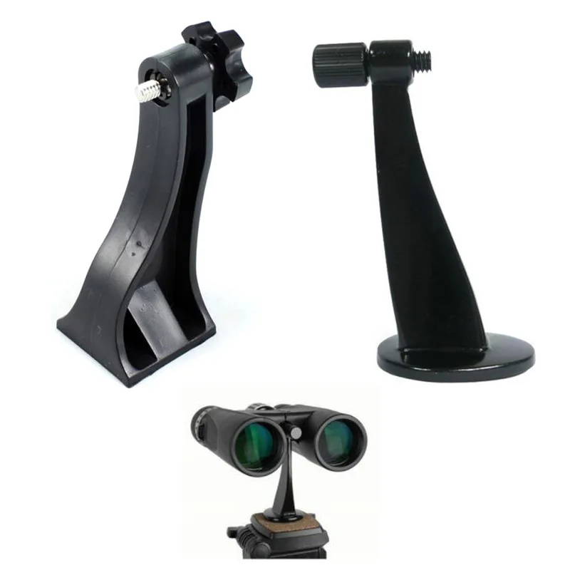 

Plastic/Metal Black Universal Hunting Watching Ful Binoculars Telescope Tripod Bracket Adapter Standard Fit All Standards Holder