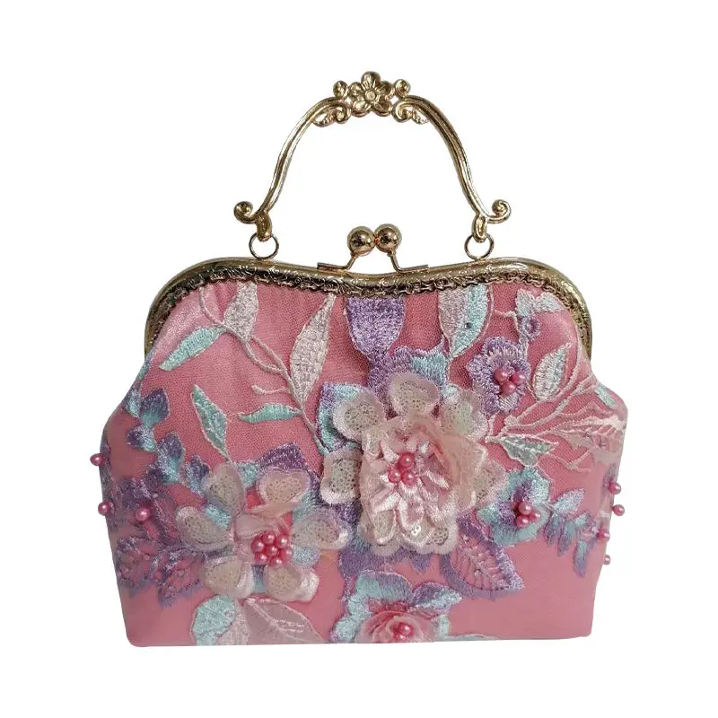 Pink and White Floral Laser Cut Wood Purse – The A to Z Boutique