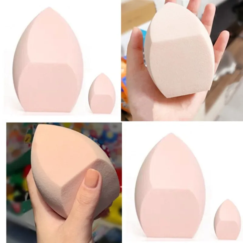 

New Makeup Sponge Concealer Smooth Cosmetic Powder Puff Cut Shape Foundation Bevel Make Up Blender Wet And Dry Dual Use Tool