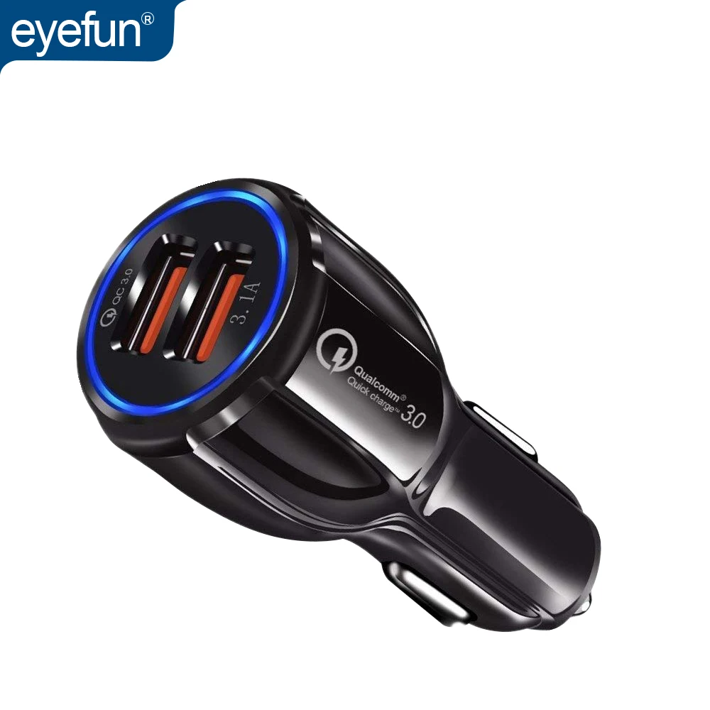 Автомобильное зарядное устройство Eyefun с быстрой 3 0 для мобильного телефона