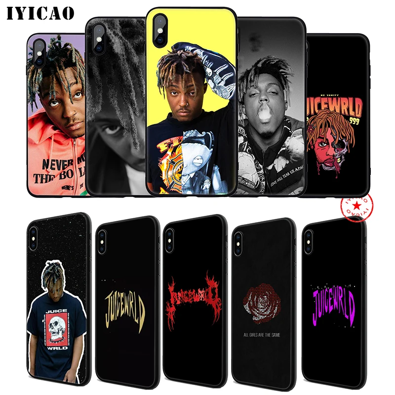 IYICAO Juice WRLD 999 мягкий чехол для телефона iPhone 11 Pro XR X XS Max 6 6S 7 8 Plus 5 5S SE силиконовый TPU |
