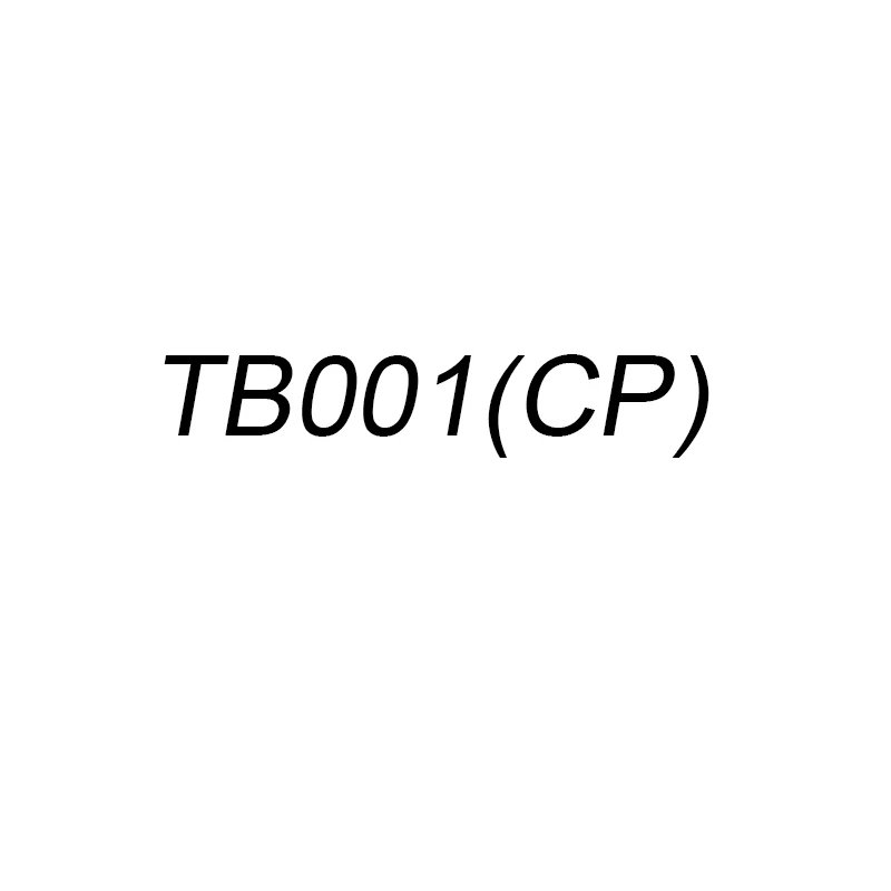 TB001& TB002 - Цвет: TB001-CP