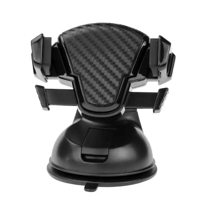 Car Phone Clamp Holder 360 Rotation Console Dash Board Mount for 4-6 inch