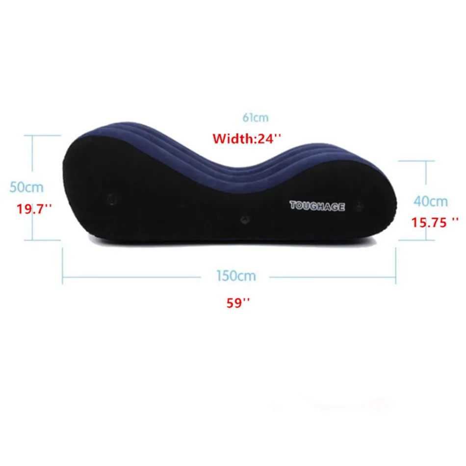 Toughage Inflatable Sex Sofa Bed Furniture Sex Toys for Couples Love Sex Chair Pillow Cushion Erotic Sofa Adult Sex Furniture 6