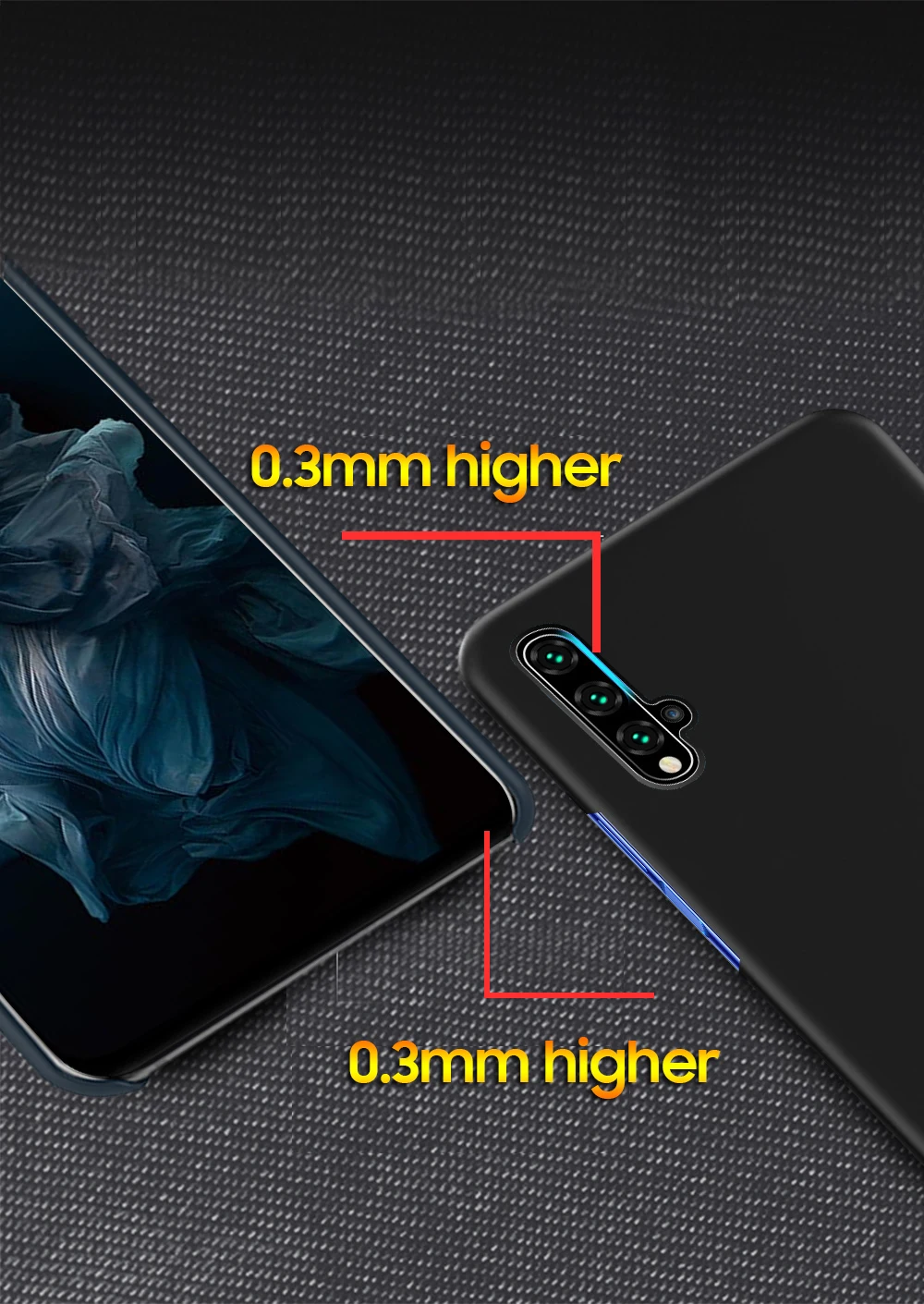 Чехол для honor 20 Pro, мягкий силиконовый защитный чехол высокого качества для HUAWEI, чехол для honor 20 Pro, задняя крышка для телефона