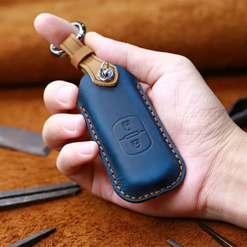 Nuovo cuoio per Mazda 2 3 5 6 8 Axela Atenza CX3 CX4 CX5 CX7 CX9 RX MX-5 Miata fob Car key case Set Shell accessori 14 Nuovo cuoio per Mazda 2 3 5 6 8 Axela Atenza CX3 CX4 CX5 CX7 CX9 RX MX-5 Miata fob Car key case Set Shell accessori - Hacfda3039aaf465783fb1f91c13b30b5z