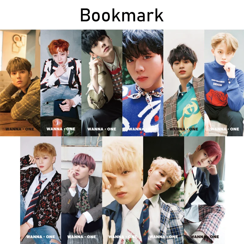 Модный Kpop WANNA ONE набор альбомов для фотографий, фирменный плакат, Подарочная сумка, хочу одну фотокнигу, баннер, значок фаната, коллекция подарков, Прямая поставка