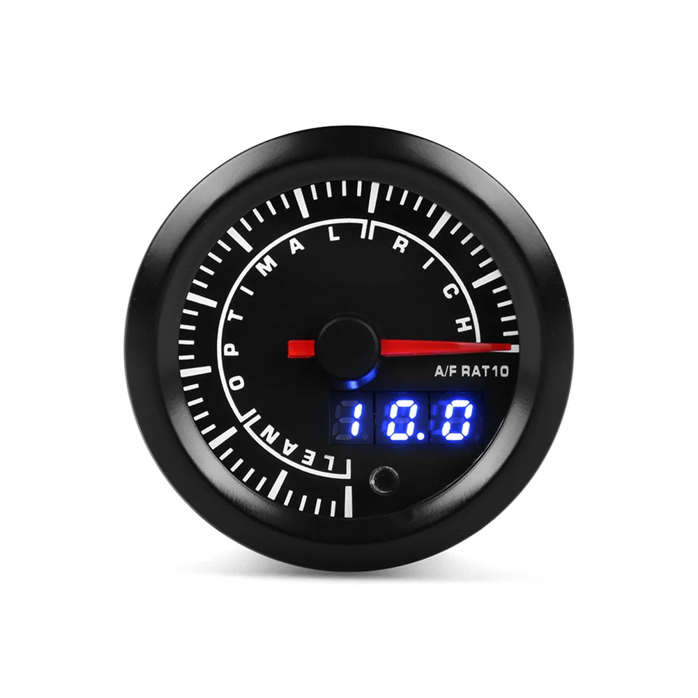 

Car Air Fuel Ratio Gauge 3 Digits Display Auto Modification 12V 52mm Pointer Universal Meter NJ88