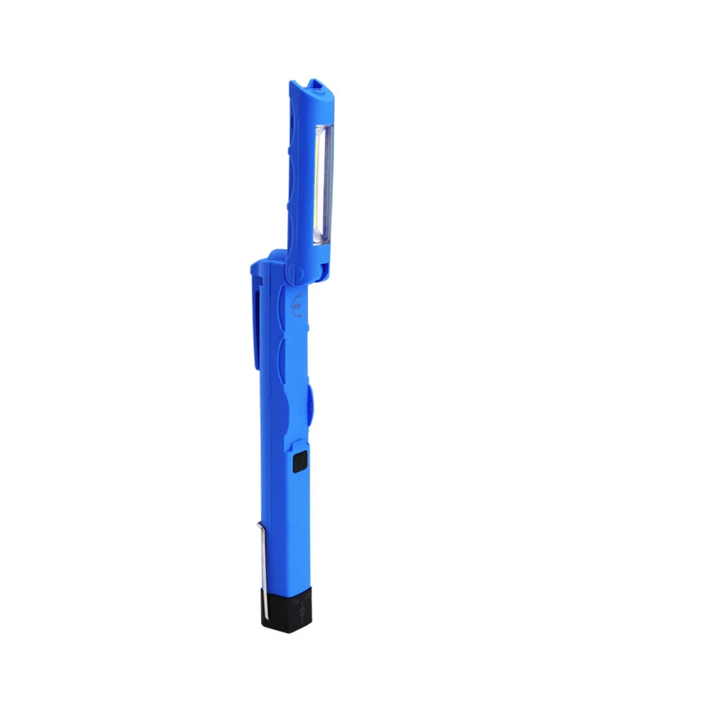 USB Rechargeable Foldable Travel LED+COB ABS Reading Camping Workshop Flashlight Portable Home Outdoor Multifunction