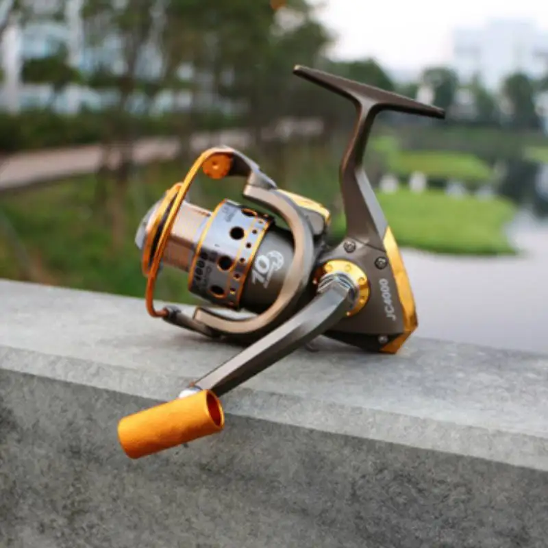 10 Bearing 5.5:1 Fishing Reel Aluminum Handle Right Hand Left Hand Preloading Rotary Wheel Fishing Equipmentk