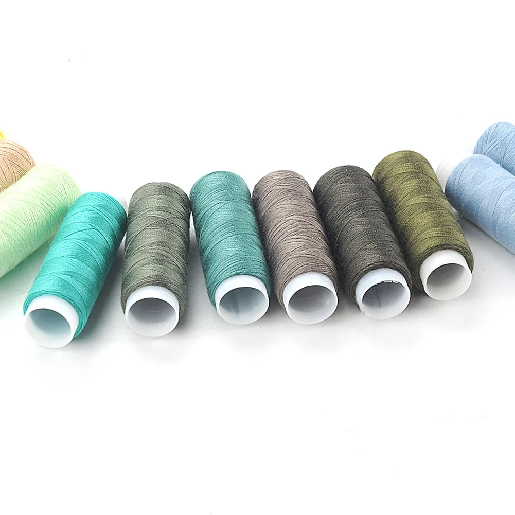 Sewing Machine Thread Polyester Weaving Threads Overlock Spool for Hand