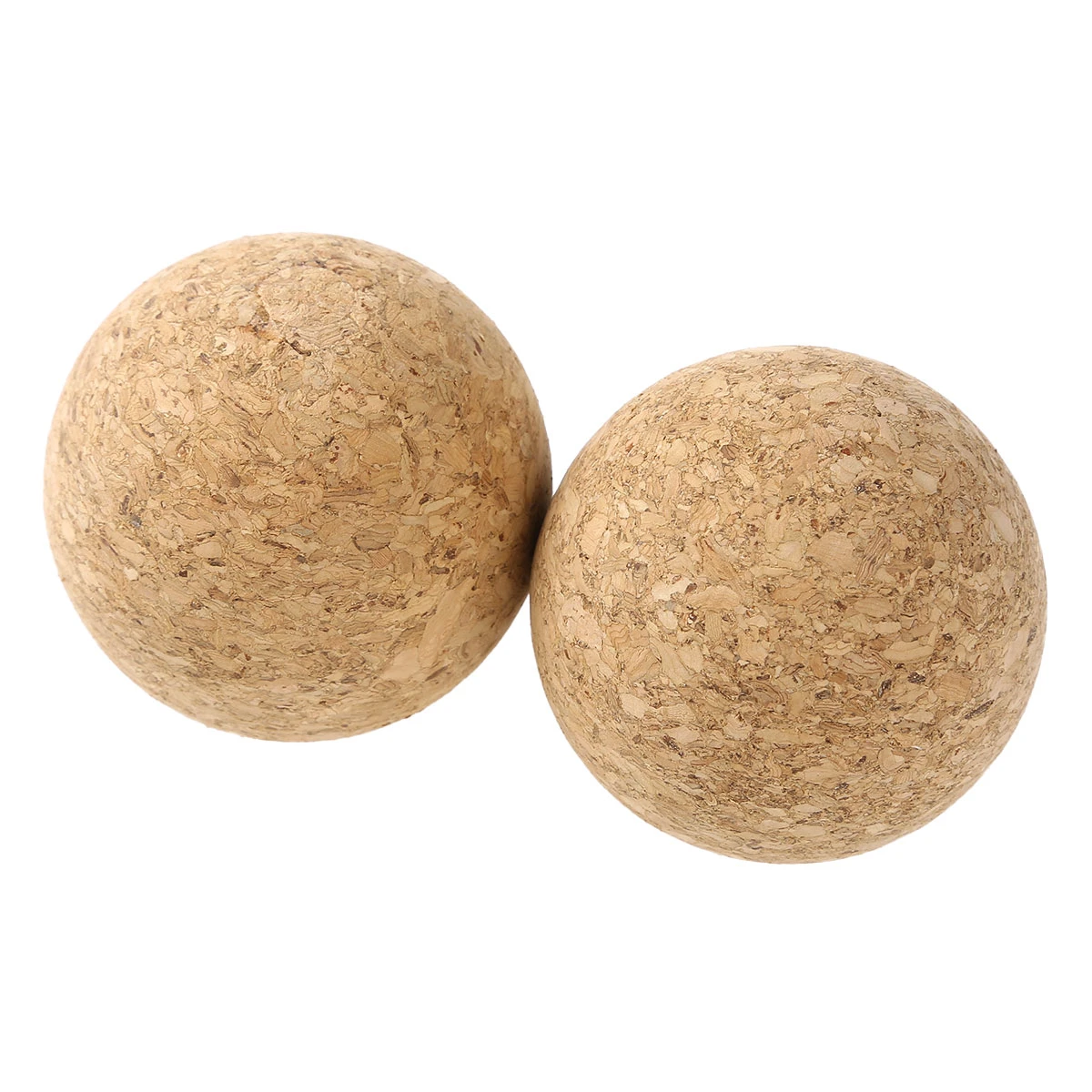 2 Pieces Wine Cork Balls 61mm Premium Natural Round Wooden Wine Cork
