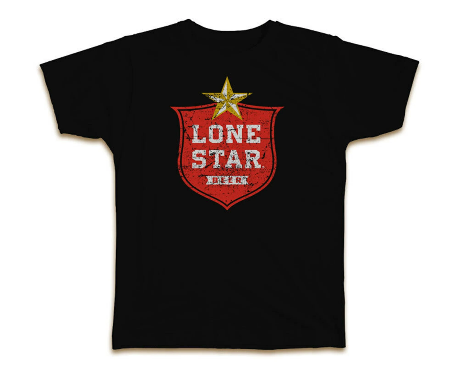 Lone Star Beer Custom Mens Fashion T-Shirt S-3XL New Black Tops Tee Shirt Breathable | Мужская одежда