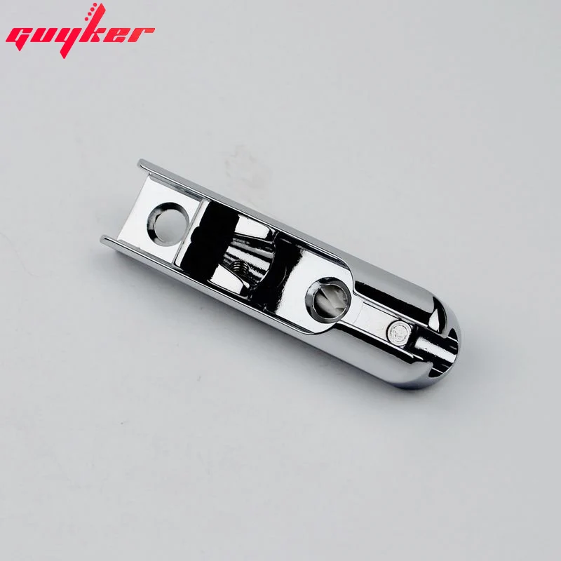 

1 Pieces Single String Bass Guitar Bridge Saddles Tailpiece Chrome- INDIVIDUAL