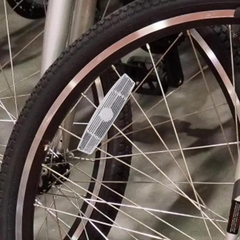 1 шт. велосипед Предупреждение отражатель MTB Дорожный велосипед Велоспорт защитное Колесо обода светоотражающее крепление Винтаж зажим светильник говорящий отражатель