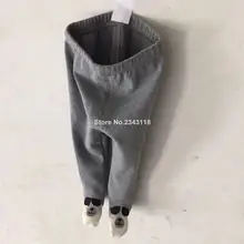 Милые весенне-Осенние Колготки с вышивкой медведя для маленьких мальчиков и девочек хлопковые леггинсы для детей от 0 до 2 лет