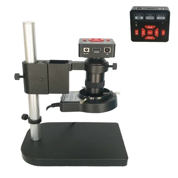 

Full HD 21MP 1080P CMOS HDMI USB 60FPS video Microscope Camera 130X C-Mount Lens For Industry Mobile Phone CPU Repair