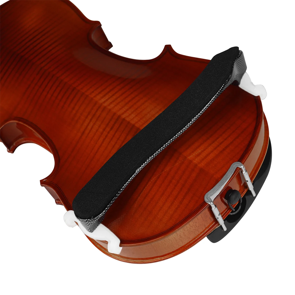 Irinバイオリン肩当て4/4と3/4バイオリン調節可能な足厚い泡パッド別のバイオリンネック長さ　AliExpress