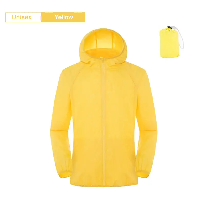 Camping Rain Jacket Men Women Waterproof Sun Protection Clothing Fishing Hunting Clothes Quick Dry Skin Windbreaker With Pocket - Image 10