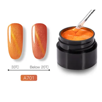 

2019 5ml Nail Polish Magnet Cat Eye Soak Off Holographic UV LED Varnish Glitter Gel @ME88