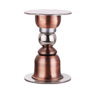 red bronze Не пробивая нержавеющая сталь дверной стопор магнитный дверной стопор скрытая дверь Туалет Держатели Catch пол гвоздь-Бесплатный дверной стоп - Color: red bronze