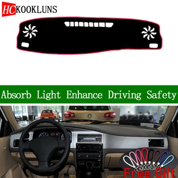 

For Volkswagen Santana Vista 2004-2010 Dashboard Cover Sun Shade Non-slip Dash Mat Pad Carpet Car Stickers Interior Accessories