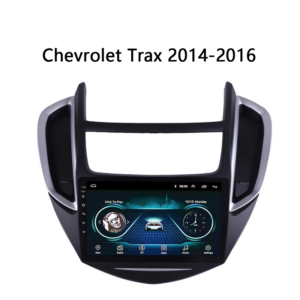Автомобильный GPS плеер для Chevrolet Trax Spark Beat Android 8 1 9 &quot 2014 2015 2016 мультимедийная