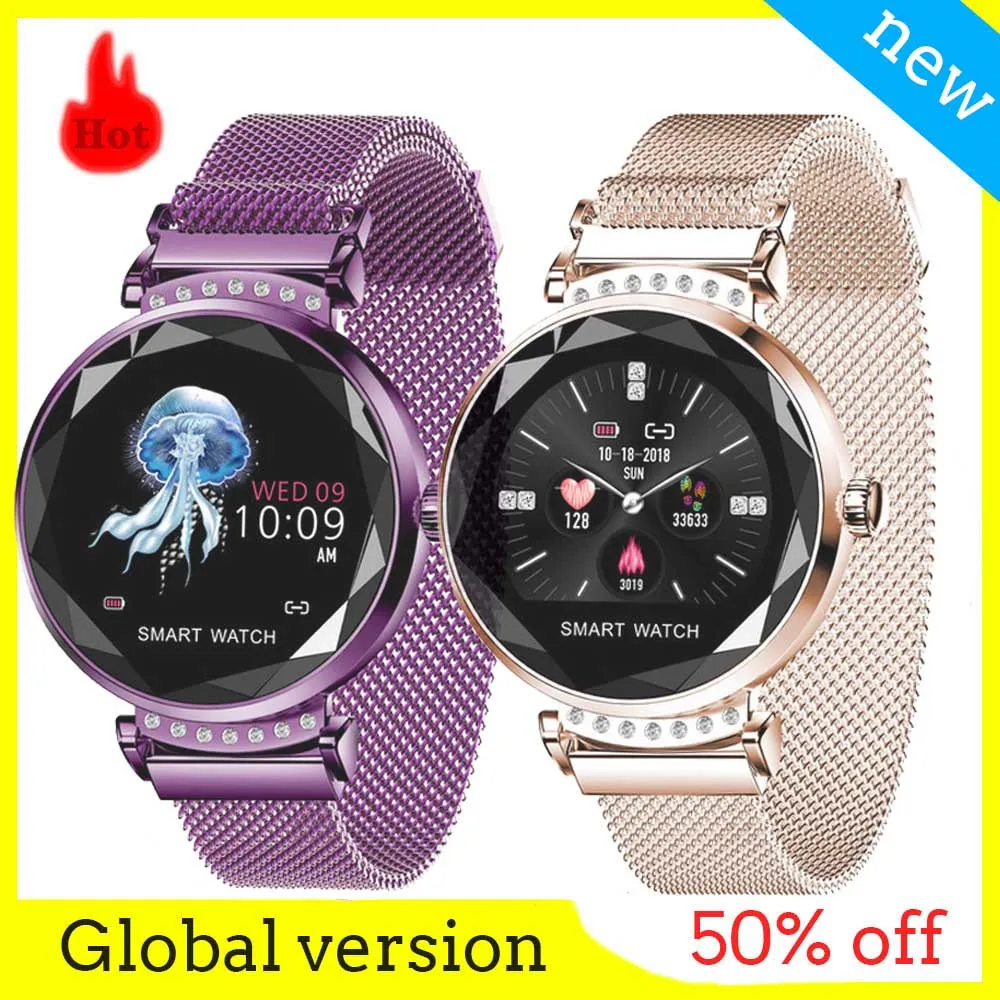 

H2 Smart Watch Women Fitness Tracker Smart Bracelet Waterproof Heart Rate sleep Monitor Sport Bluetooth smart watches for lady